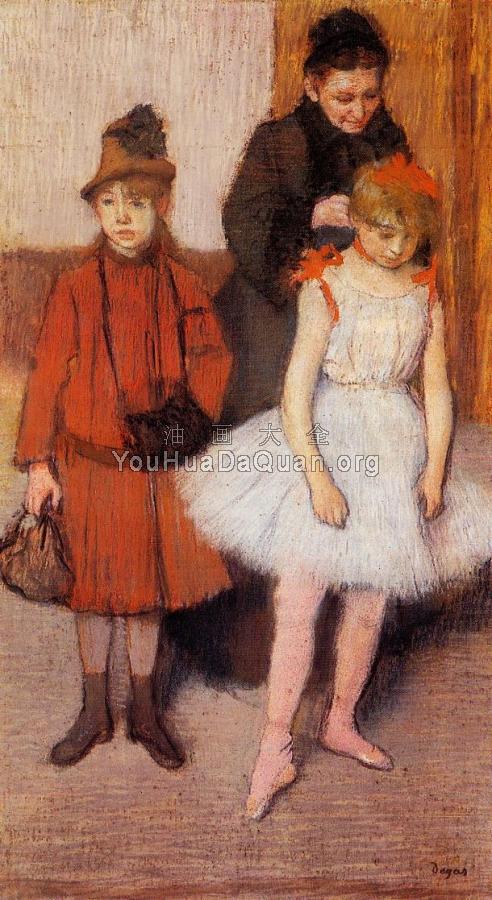 The Mante Family - 埃德加·德加